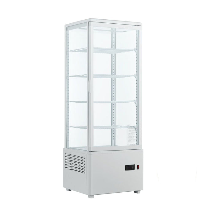 Thermaster TCBD108L Four Sided Countertop Display Fridge - TCBD108L