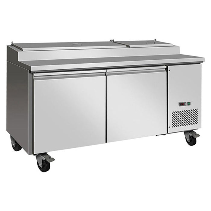 Thermaster Pizza Prep Bench 2 Door - TPB1800