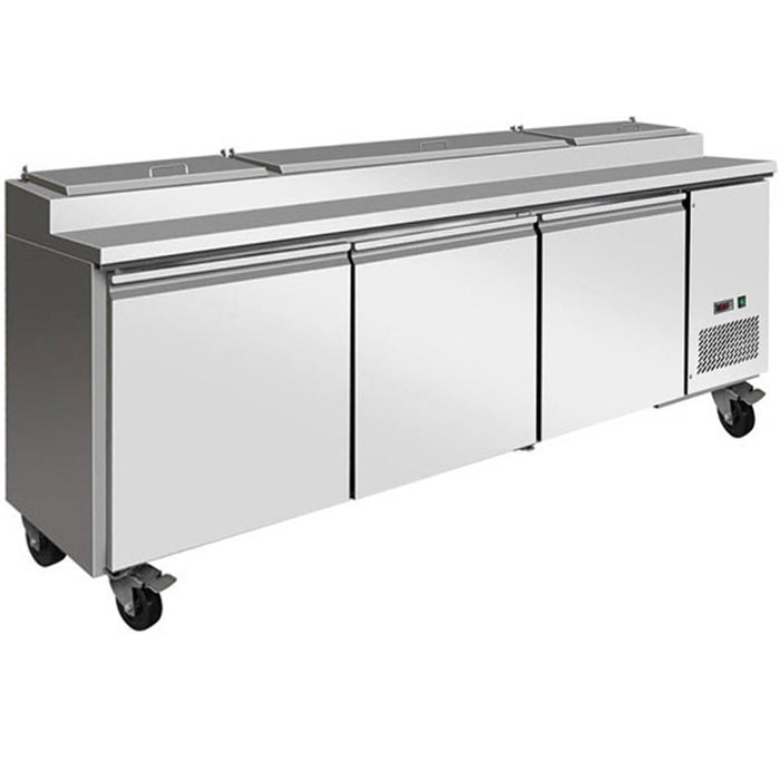 Thermaster Pizza Prep Bench 3 Door - TPB2400