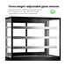Bonvue Elite Cold Displays with 3 shelves - CL1200-3S