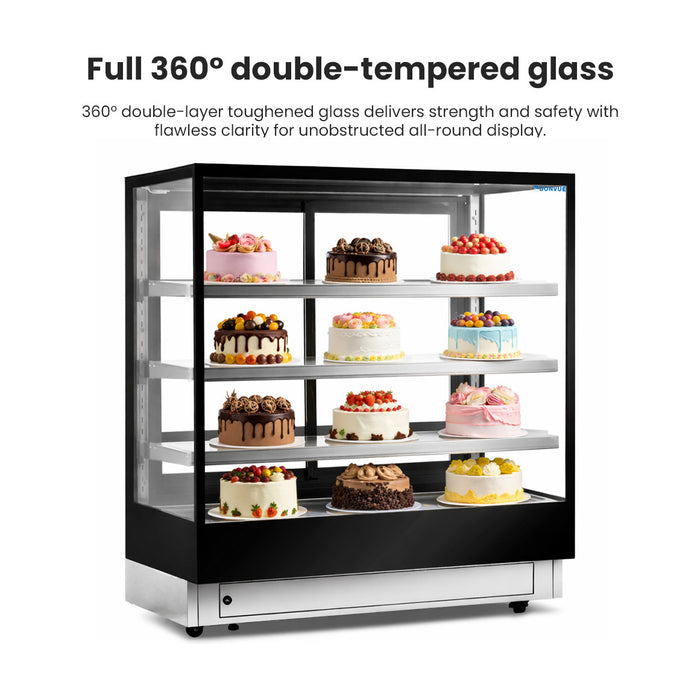 Bonvue Elite Cold Displays with 3 shelves - CL1200-3S