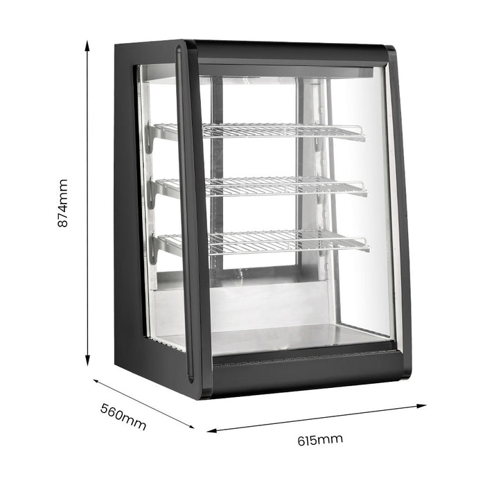Bonvue Chilled Angled Counter-Top Food Display - CTA-146