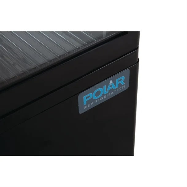 Polar C-Series Energy Efficient  Display Fridge Black 68L - CX577-A