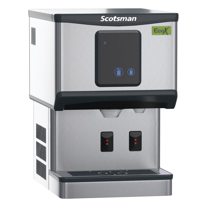 Scotsman 61kg Ice Maker - Cubelet Ice & Water Dispenser - DXN 107 AS