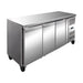 Thermaster Stailness Steel Three Door Bench Freezer 386L - FE3100BT