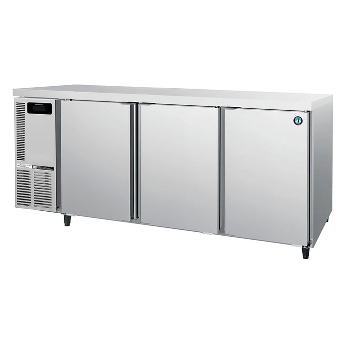 Hoshizaki Pillarless 3 Door Under Bench Freezer 600mm deep 401L - FT-186MA-A-ML