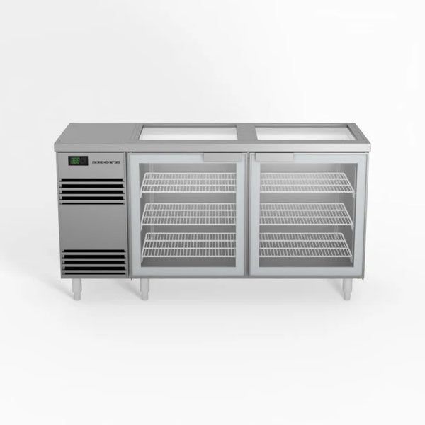 SKOPE Glass Chiller 2 Door - GC.2.GSW