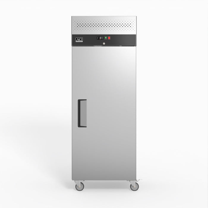 AG Upright Stainless Steel Door Fridge 650L - GNX650TN