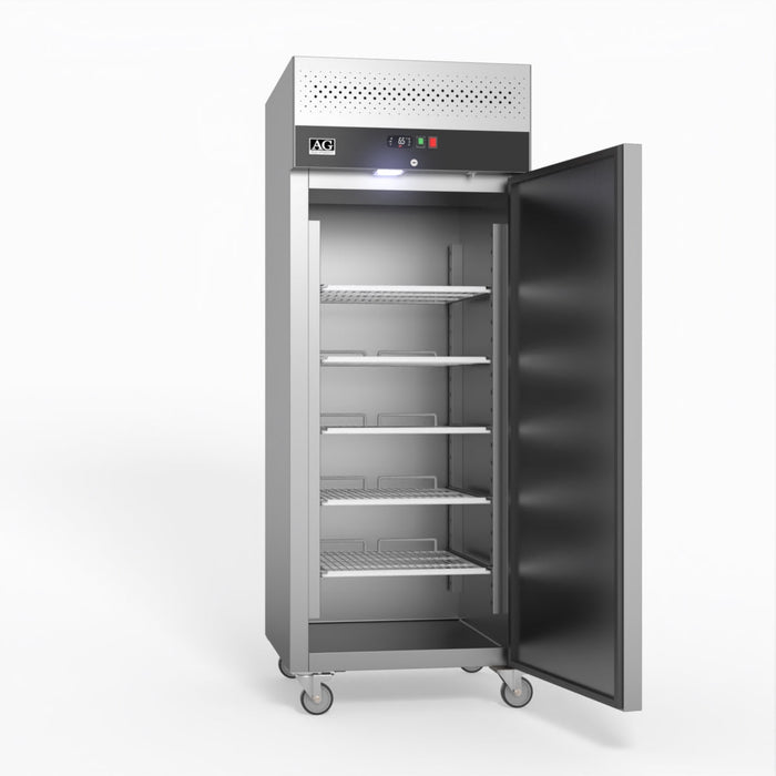 AG Upright Stainless Steel Door Freezer 650L - GNX650BT