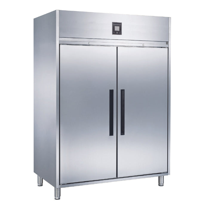 Glacian Stainless Steel Upright 2 Door Fridge - GUC1140