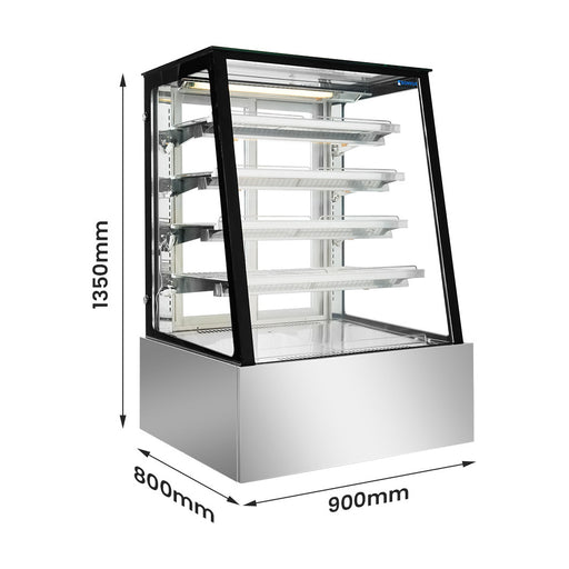Bonvue Deluxe Heated Display Cabinet 5 Tier 900mm - H-SLP830C