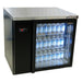 Williams Boronia - One Glass Door Black Colorbond Remote Back Bar Counter Display Fridge - HB1RGB