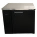Williams Boronia - One Solid Door Black Colorbond Remote Back Bar Counter Display Fridge - HB1RSB