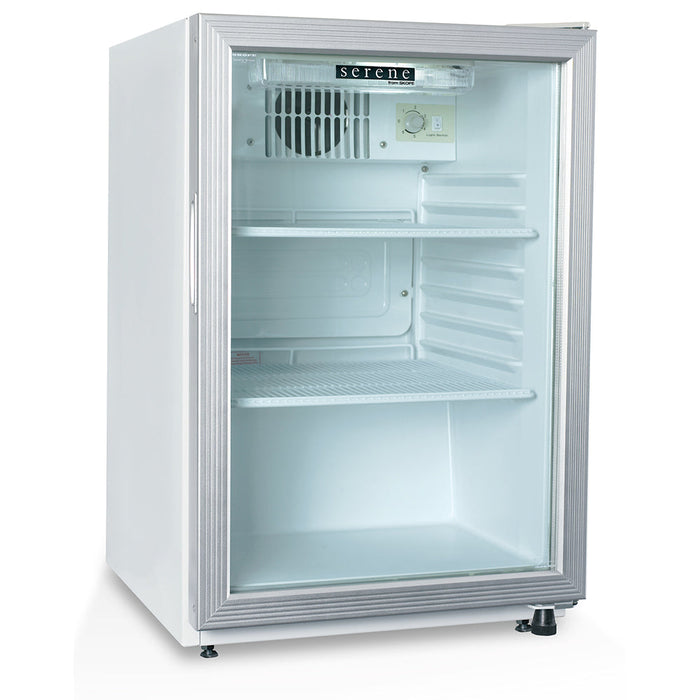 SKOPE Serene 1 Glass Door Compact Display Fridge - HB85