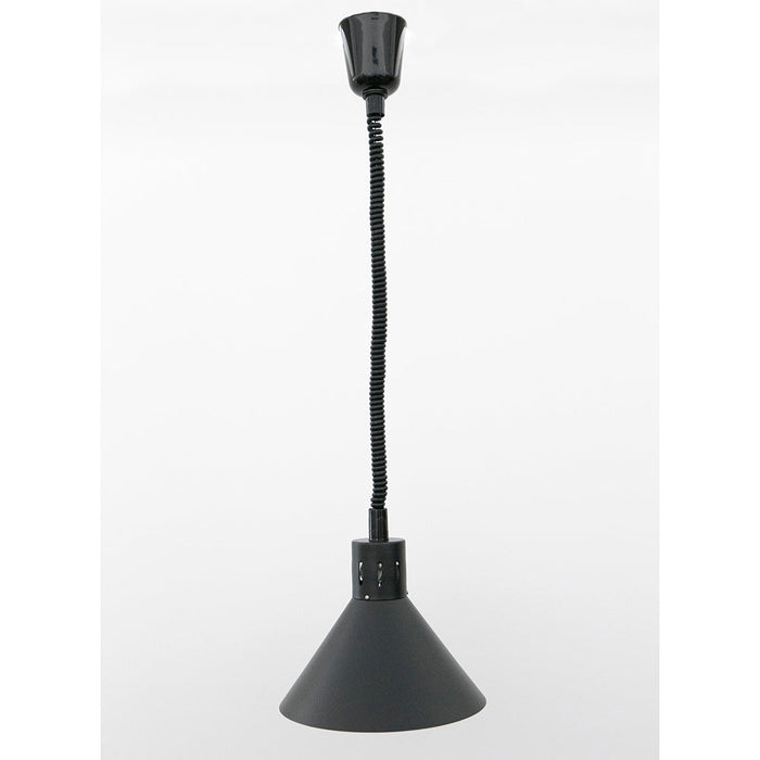 Anvil Heat Lamp Matte Black Venus - HLD0001B