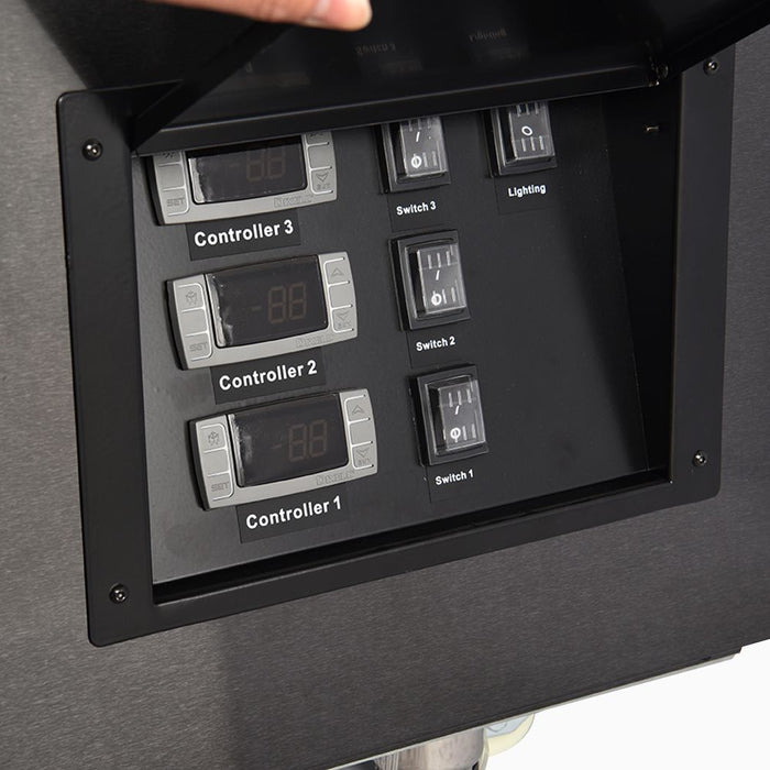 Bromic Open Hot Display Semi Vertical 900mm - HOSVM0900