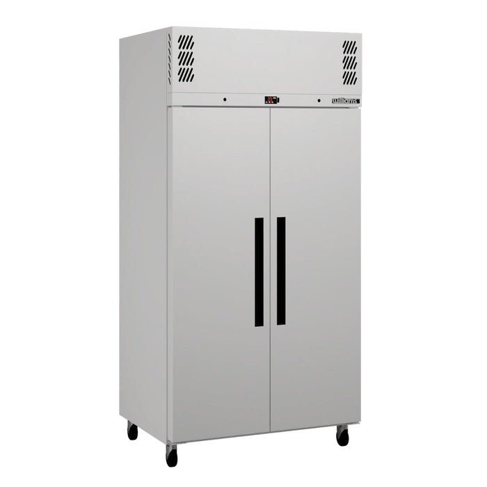 Williams Pearl - Slim Two Solid Door White Colorbond Upright Storage Fridge - HPR2SW