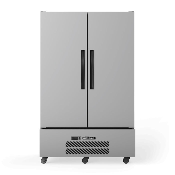 Williams Quartz Star - Two Solid Door Stainless Steel Upright Storage Fridge - HQS2SSHC