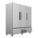 Williams Quartz Star - Three Solid Door White Colorbond Upright Storage Fridge - HQS3SWHC