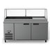 Williams Banksia - Three Door Stainless Steel Prep Counter Fridge With Flat Blown Air Well and Canopy - HSP5UBASS