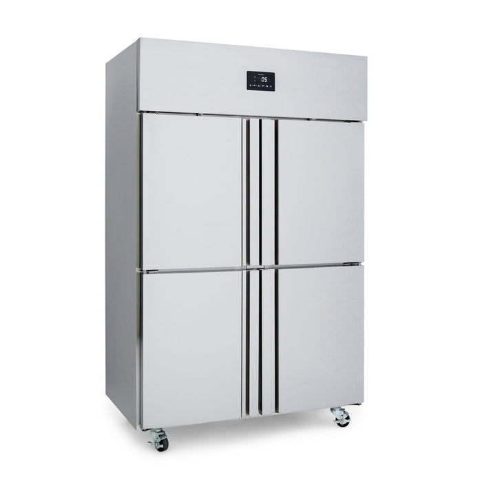 Williams Topaz - Two Solid Door Upright Storage Fridge - HT2SSHC