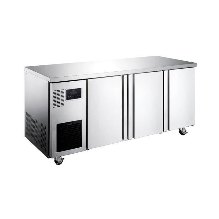 Williams Topaz - Three Solid Door Under Counter Storage Fridge - HTU3SSHC
