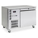 Williams Emerald - One Solid Door Stainless Steel Under Counter Storage Freezer - LE1USS