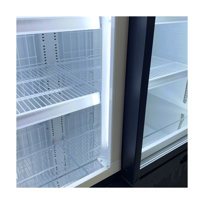 Thermaster Double Door Supermarket Fridge 1081L - LG-1000BGBM