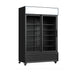 Thermaster Two Sliding Glass Door Colourbond Upright Drink Fridge Black 862L - LG-1000SDBP