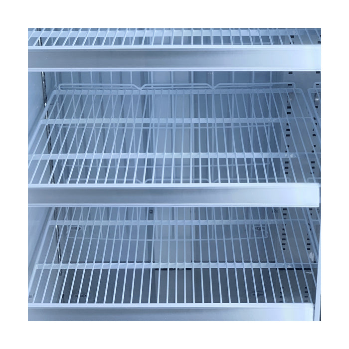Thermaster 1 Door Supermarket Fridge Black 600L - LG-600BGBM