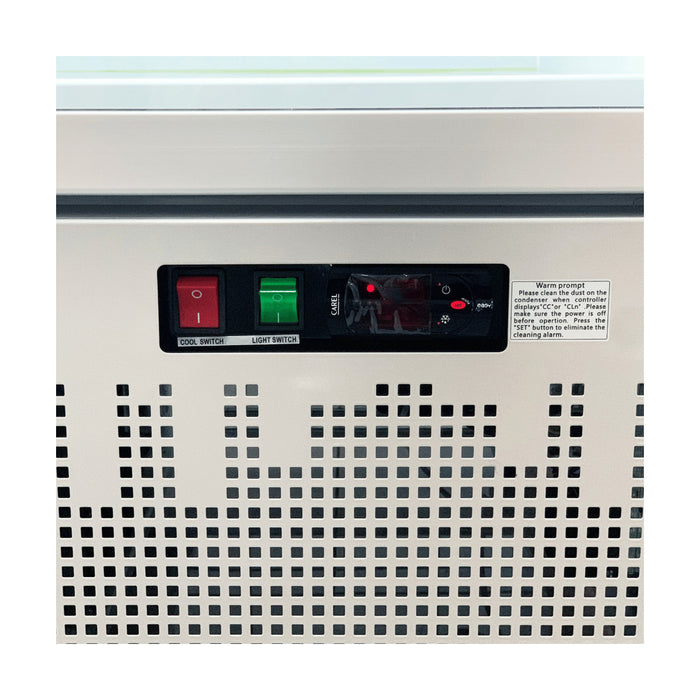 Thermaster 1 Door Supermarket Fridge Black 600L - LG-600BGBM