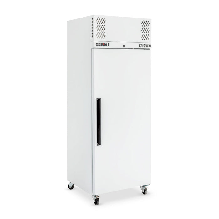 Colorbond Storage Box Williams Pearl - One Glass Door White Colorbond Upright Storage Freeze ...