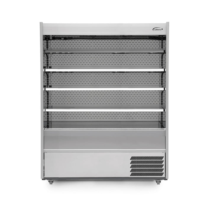 Williams Gem Multideck -Stainless Steel Open Deck Fridge with Night Blind - M150MTSCN