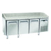 Saltas Marble Top Pizza Fridge 3 Door - MPB0030