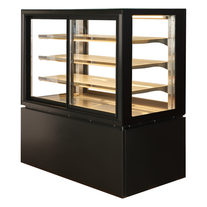 Anvil 4 Tier Square Hot Display With Self Service Doors - NDHV4740SS