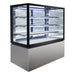 Anvil 4 Tier Square Glass Cake/Cold Display With Self Service Doors - NDSV4740SS