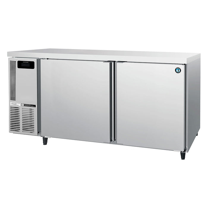 Hoshizaki Pillarless 2 Door Under Bench Fridge 600mm deep 318L - RT-156MA-A-ML