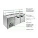 Thermaster Two Large Door Deluxe Sandwich Bar - SCB/18