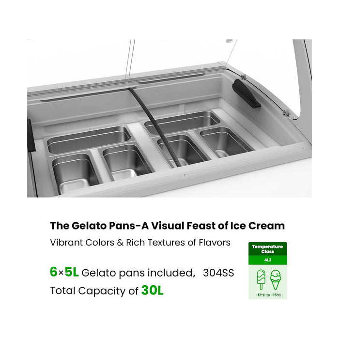 Thermaster 325L Gelato Display - SD-325P