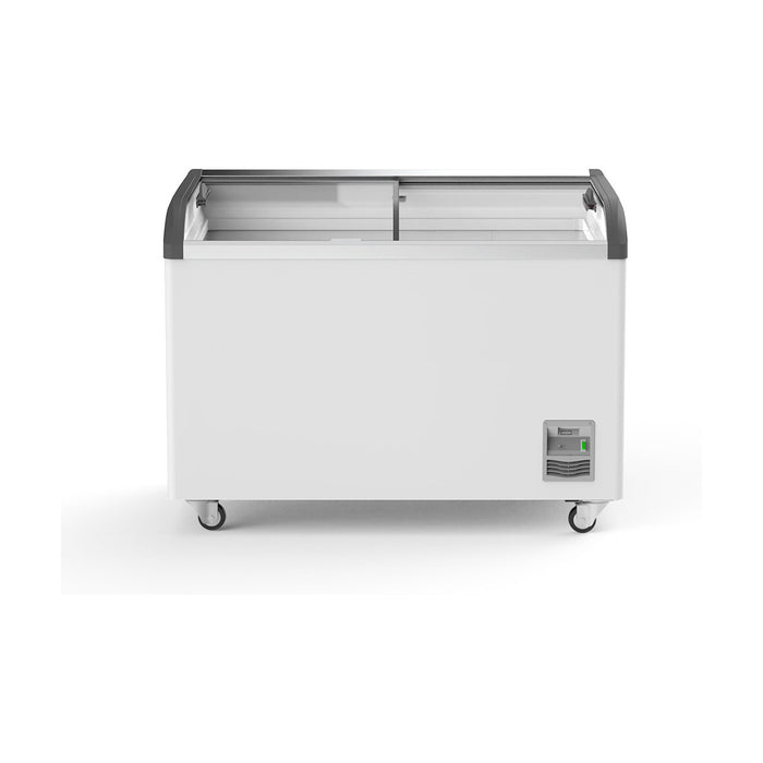 Thermaster Heavy Duty Supermarket Glass Sliding Lid Freezers 386L - SD-406K