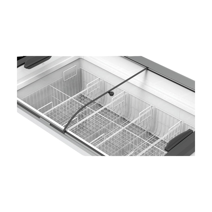 Thermaster Heavy Duty Supermarket Glass Sliding Lid Freezers 636L - SD-666K