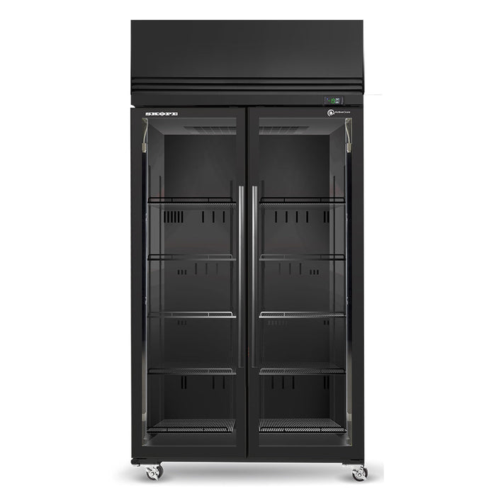 SKOPE Active Core SKFT 2 Glass Door Upright Display or Storage Freezer 896L - SKFT1000N-A