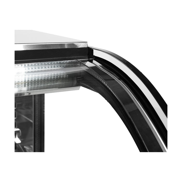 Bonvue Chilled Food Display Curved 4 Tier 900mm - SL830