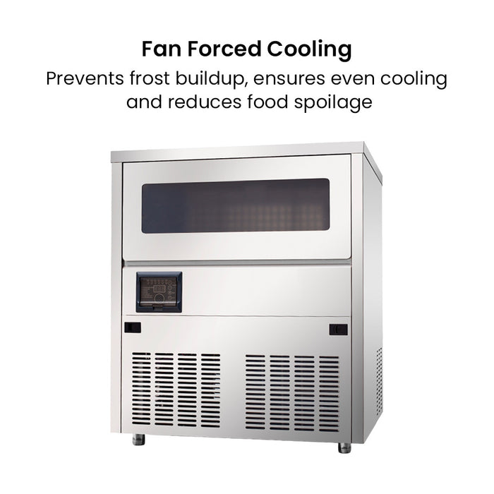 Blizzard Under Bench Ice Maker Air Cooled 100kg - SN-101B