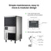 Blizzard Granular Ice Maker 120kg - SN-128F