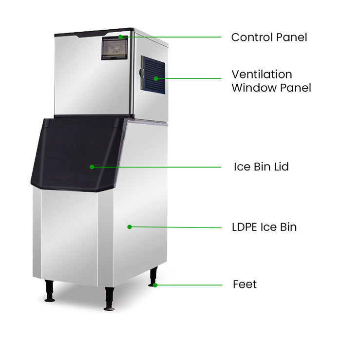 Blizzard Professional Ice Maker 280kg - SN-280C