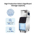 Blizzard Professional Ice Maker 280kg - SN-280C