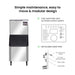 Blizzard Professional Ice Maker 280kg - SN-280C