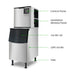 Blizzard Professional Air-Cooled Ice Maker 189kg - SN-420P