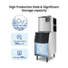 Blizzard Professional Air-Cooled Ice Maker 189kg - SN-420P